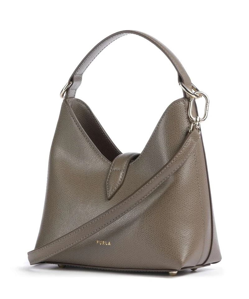 Furla Iride Mini Umhängetasche muddy gray
