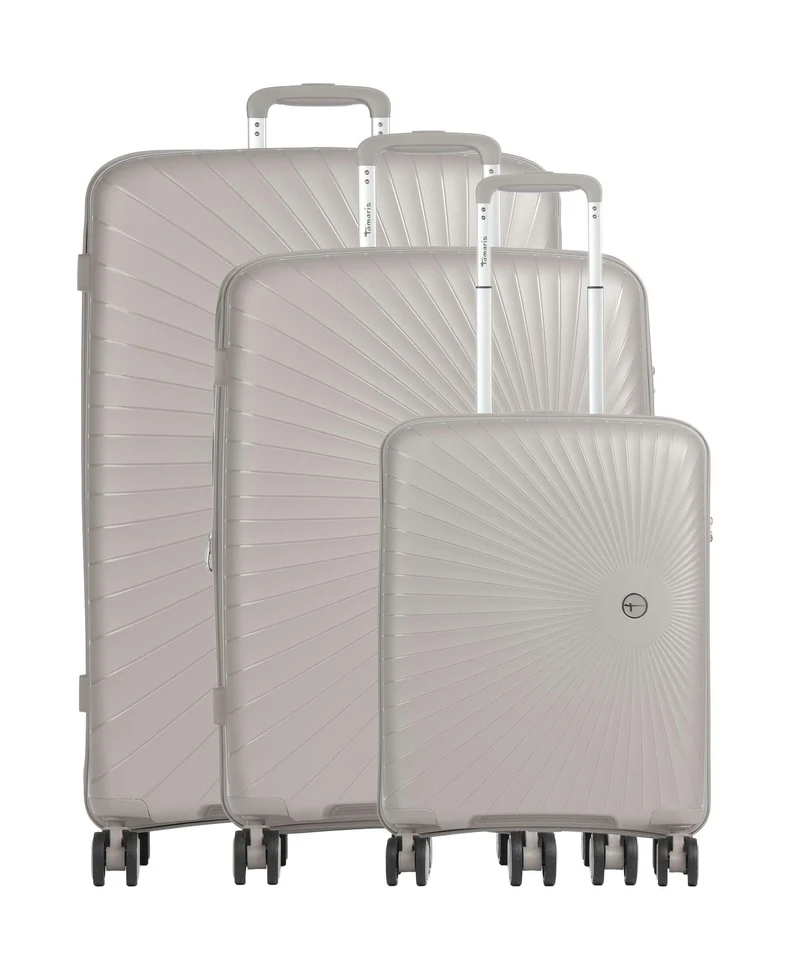 Travelite x Tamaris Voyaage 4-Rollen Trolley Set sand