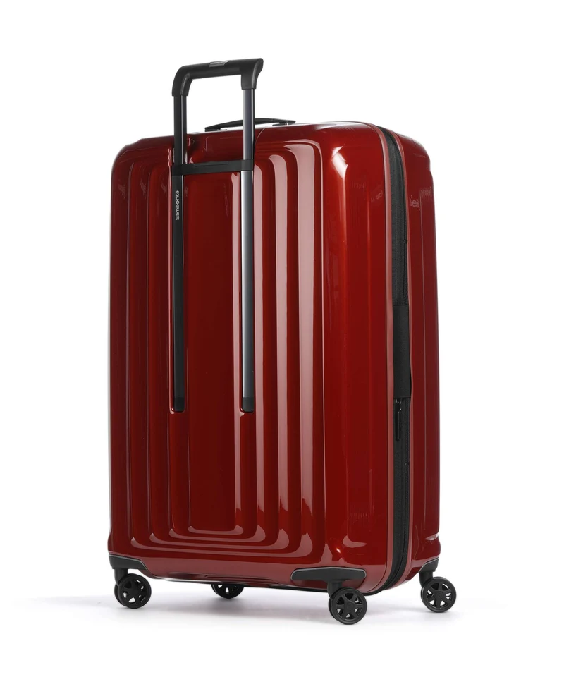 Samsonite Nuon 4-Rollen Trolley metallic red