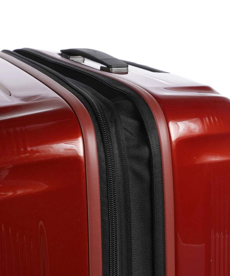 Samsonite Nuon 4-Rollen Trolley metallic red