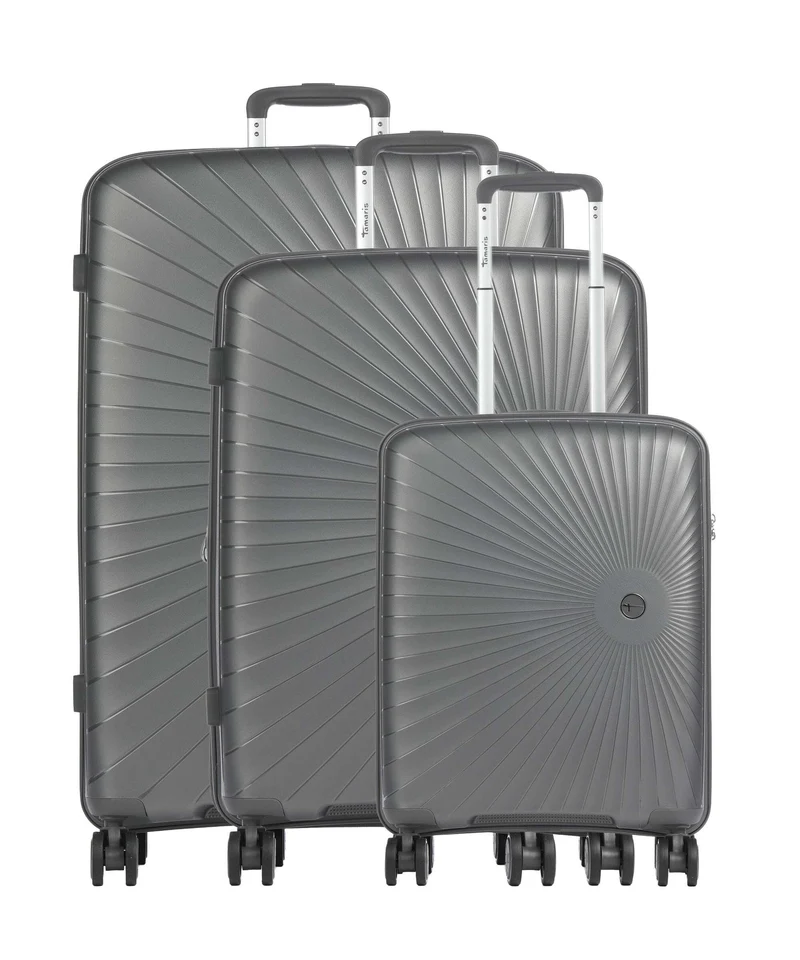 Travelite x Tamaris Voyaage 4-Rollen Trolley Set anthracite