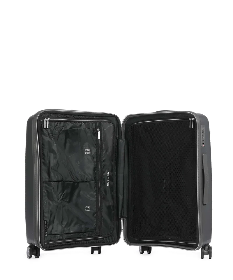 Travelite x Tamaris Voyaage 4-Rollen Trolley Set anthracite