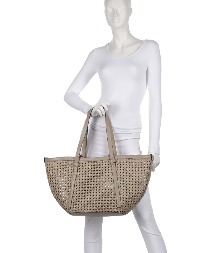 Abro Raffia Net Cosmo Large Shopper sahara