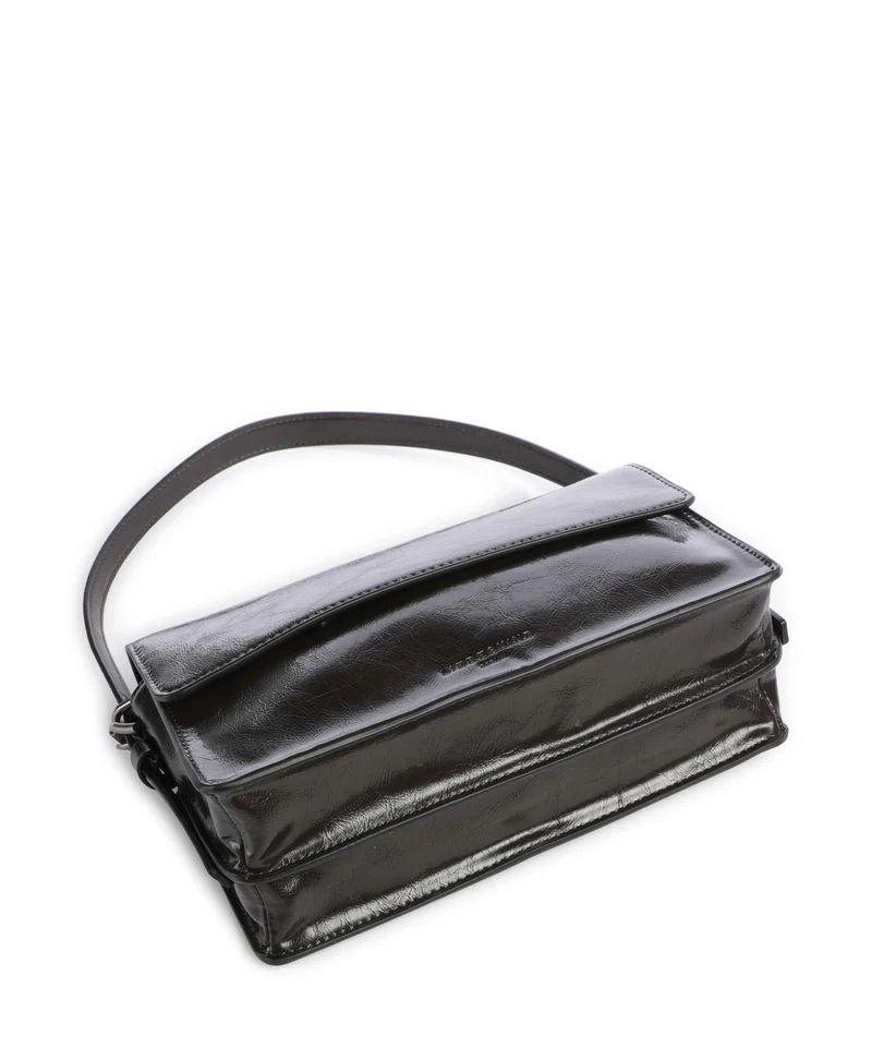 Liebeskind Audrey Recycled Lack Distressed S Schultertasche deep soil