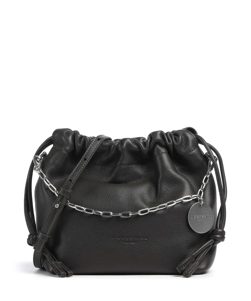 Liebeskind Lya II Small Pebble S Bucket Handtasche deep soil