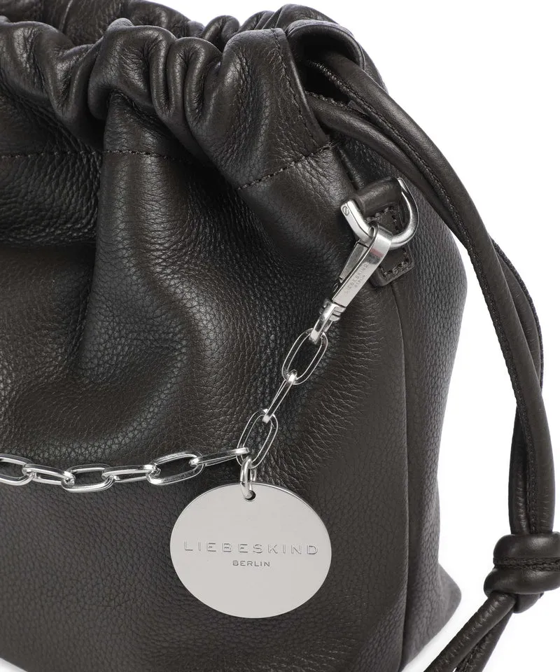 Liebeskind Lya II Small Pebble S Bucket Handtasche deep soil