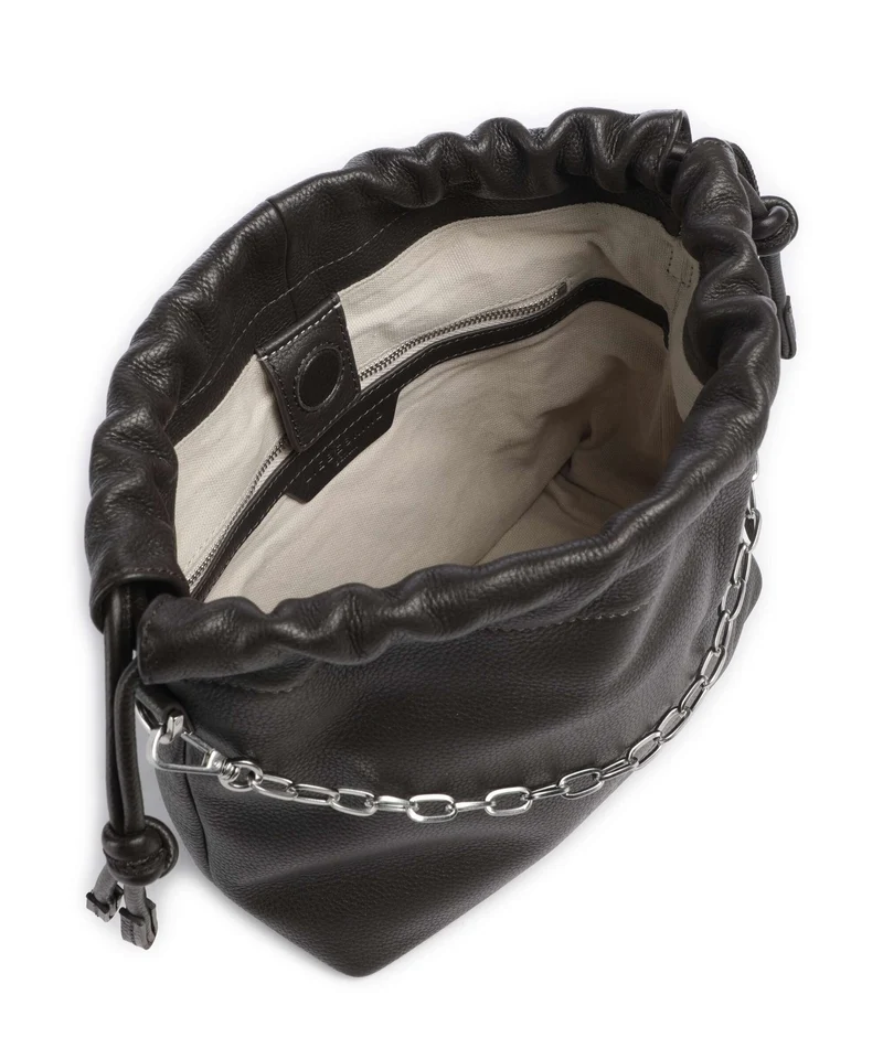Liebeskind Lya II Small Pebble S Bucket Handtasche deep soil
