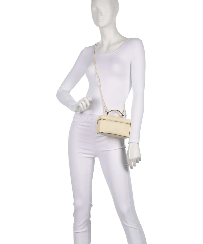 Furla Camelia Micro Umhängetasche cremino