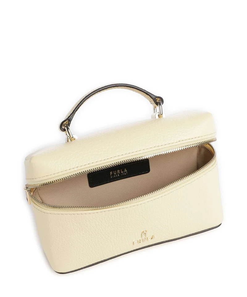 Furla Camelia Micro Umhängetasche cremino