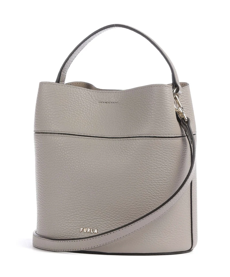 Furla Amelia Mini Bucket Handtasche cachemire gray