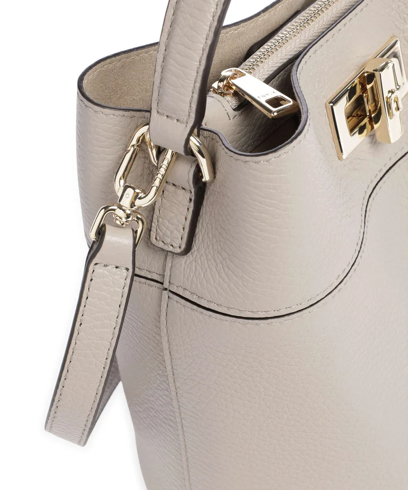 Furla Amelia Mini Bucket Handtasche cachemire gray