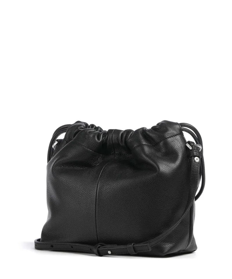 Liebeskind Lya II Small Pebble S Bucket Handtasche black