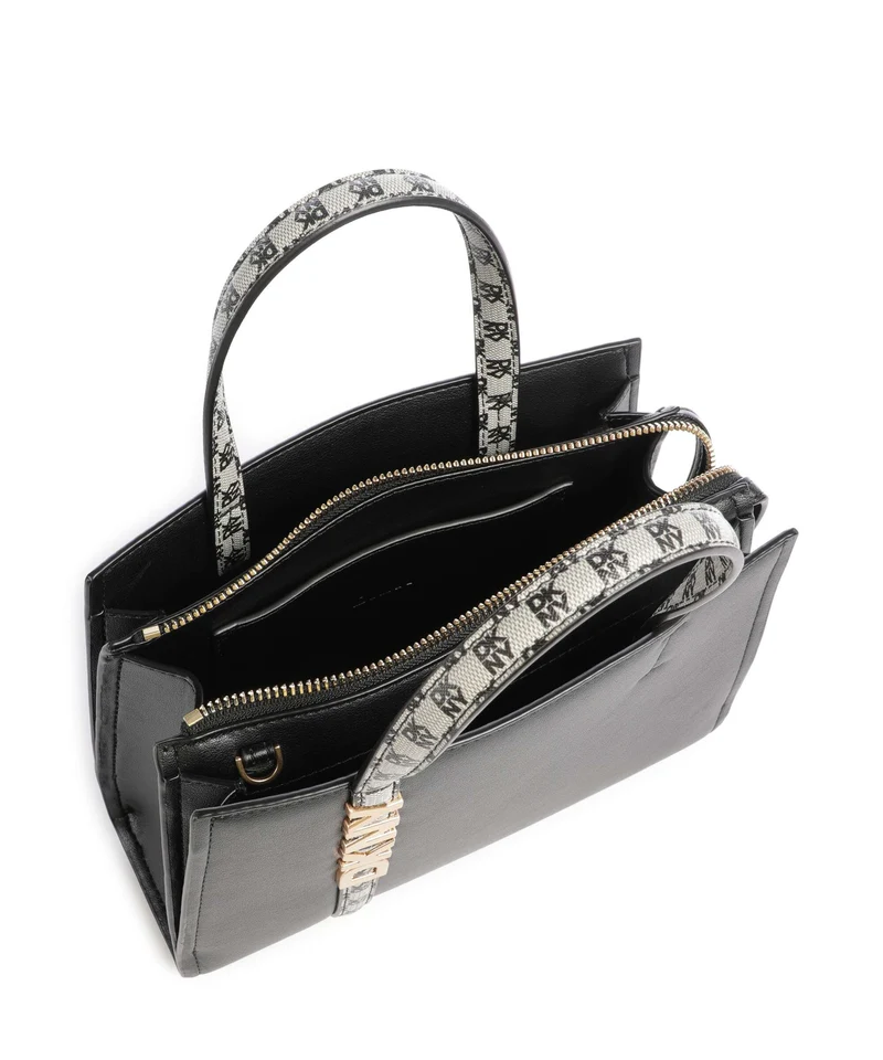 DKNY Avril Small Handtasche black/gold