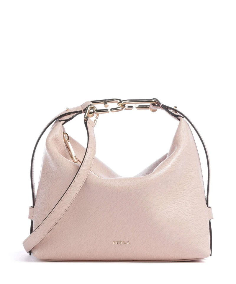 Furla Tonie Mini Schultertasche anemone pink