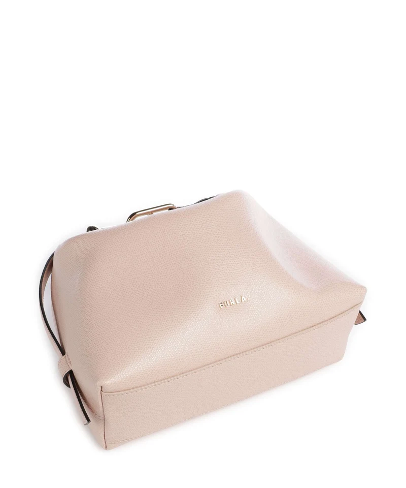 Furla Tonie Mini Schultertasche anemone pink