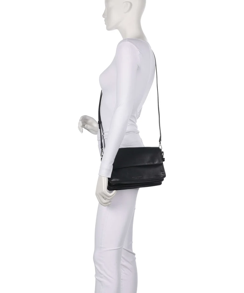 Liebeskind Audrey Recycled Soft Calf S Schultertasche black