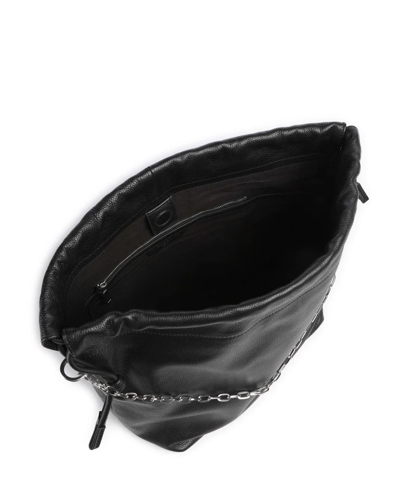 Liebeskind Lya II Small Pebble M Bucket Handtasche black