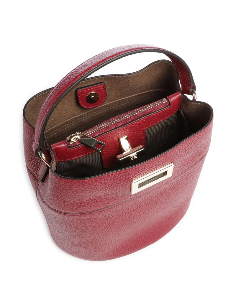 Furla Amelia Mini Bucket Handtasche ciliegia