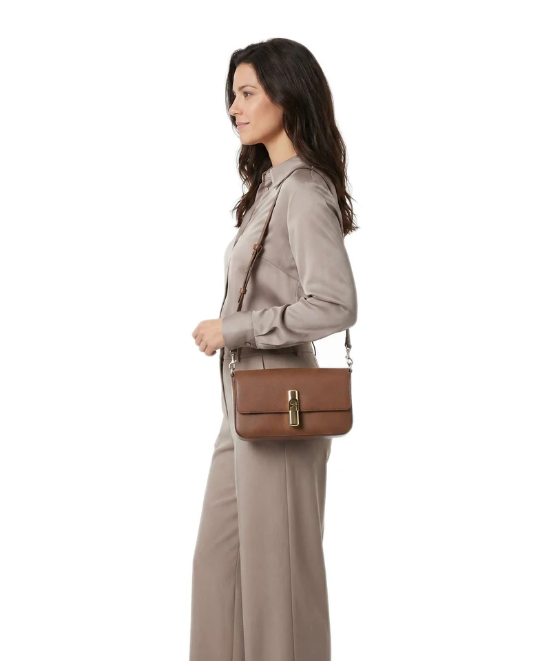 Furla Iride S Umhängetasche cognac