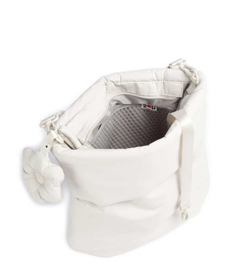 Zwei Hannah HA12 Beuteltasche offwhite
