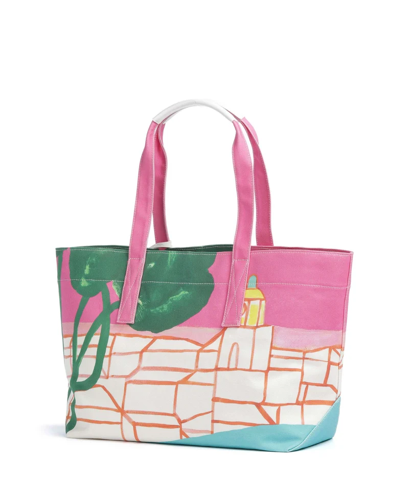 Michael Kors The Michael Bag Shopper raspberry/multicolour