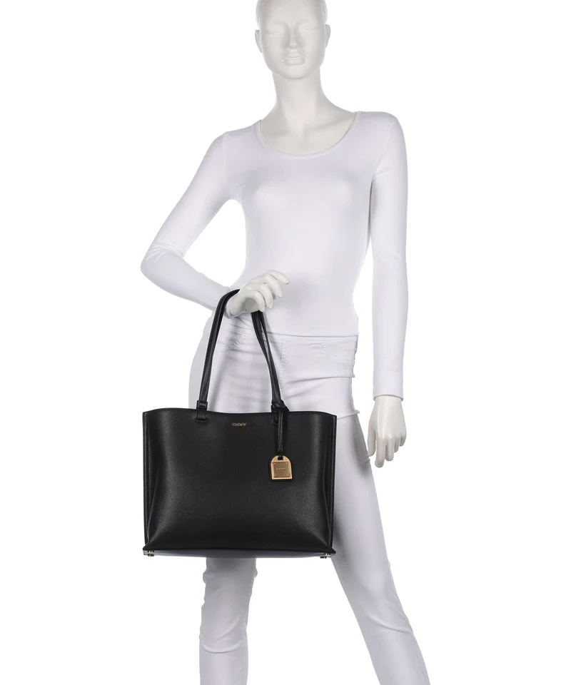 DKNY Alya Shopper black/gold