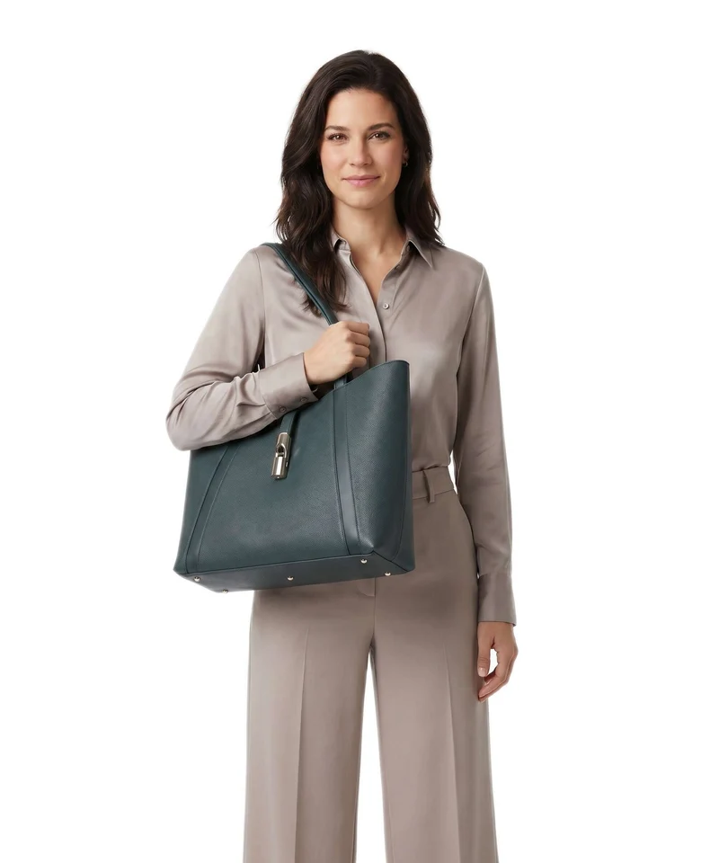 Furla Goccia L Shopper dark forest
