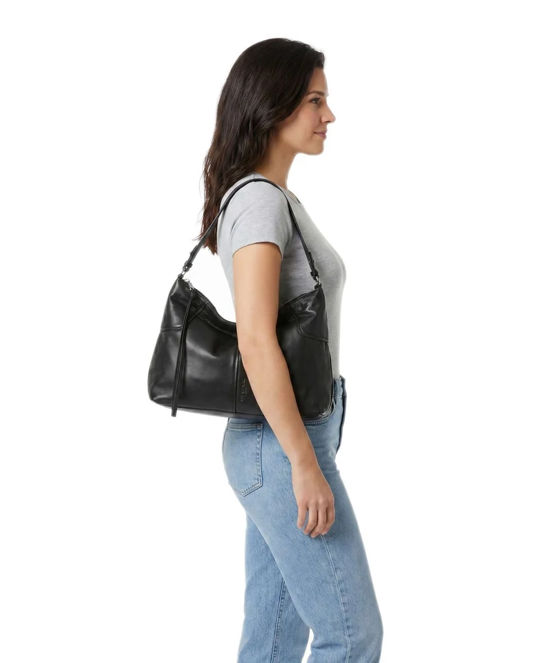Liebeskind Mila Sheep Natural M Beuteltasche black