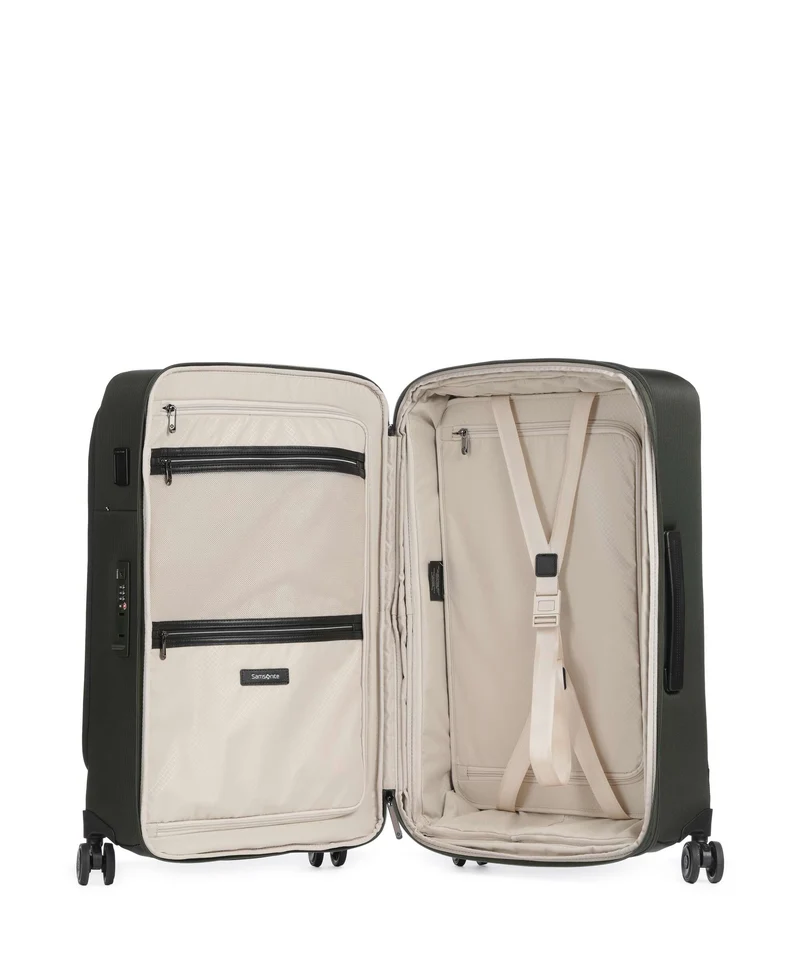 Samsonite Splendix 4-Rollen Trolley green/black