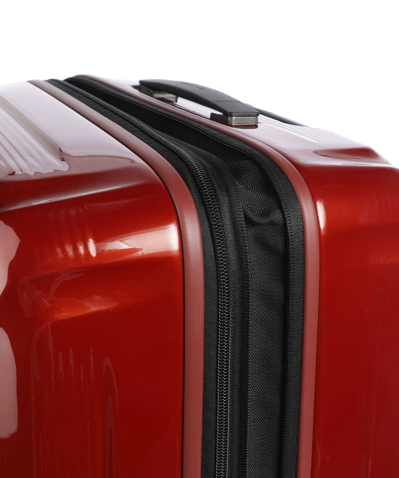 Samsonite Nuon 4-Rollen Trolley metallic red