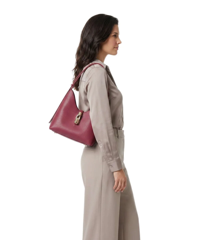 Furla Goccia S Schultertasche rododendro