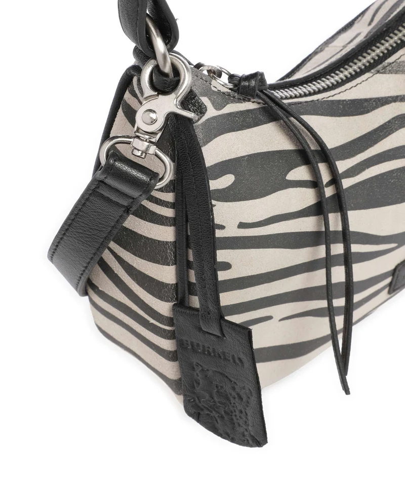 Burkely Animo Schultertasche zebra