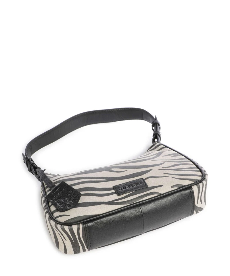 Burkely Animo Schultertasche zebra