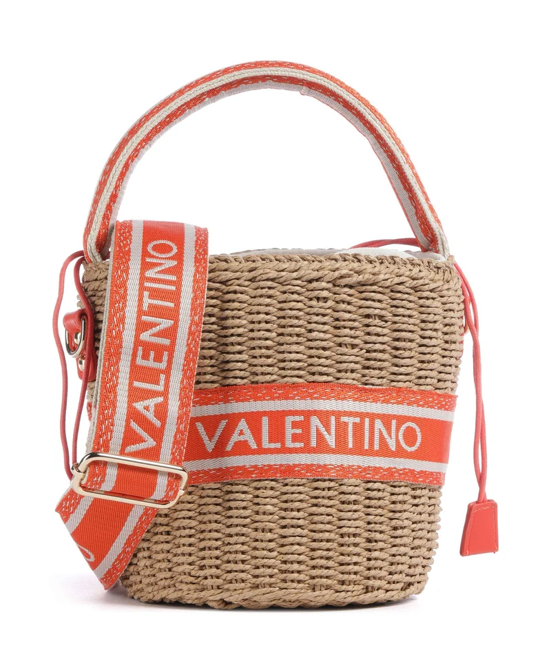 Valentino Bags Boho Bucket Handtasche naturale/arancio