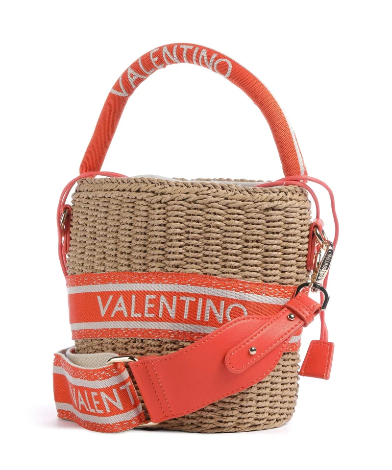 Valentino Bags Boho Bucket Handtasche naturale/arancio