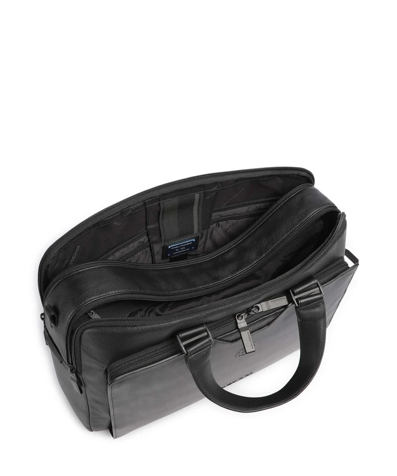 Piquadro Ael Aktentasche black