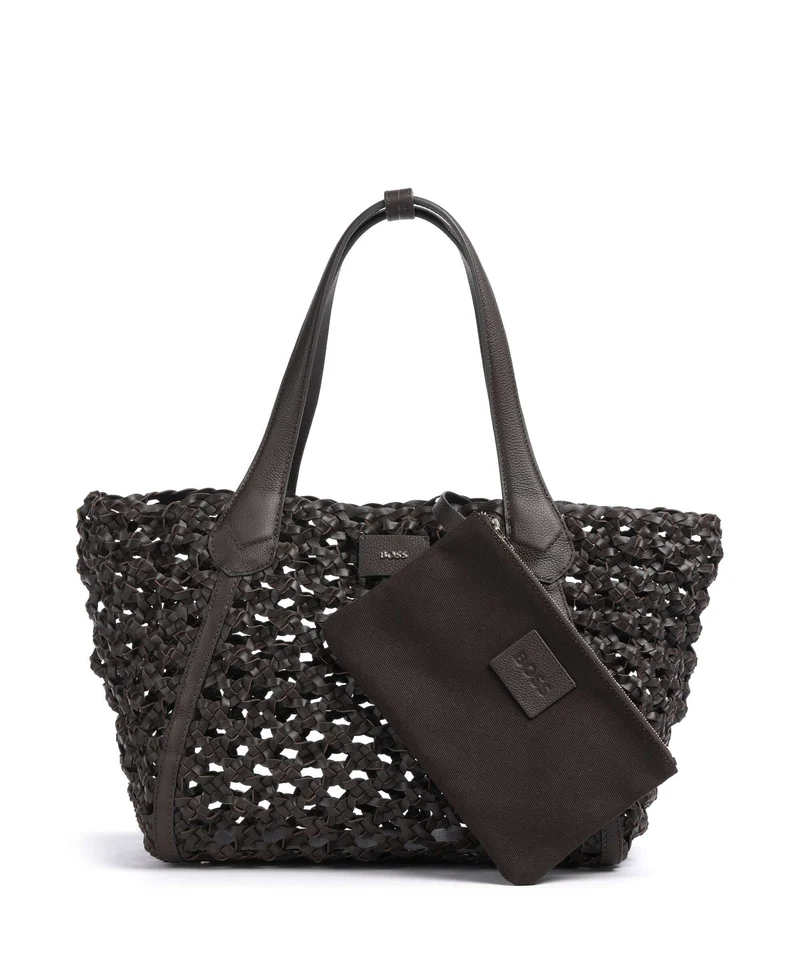 BOSS Lenah Beuteltasche dark brown