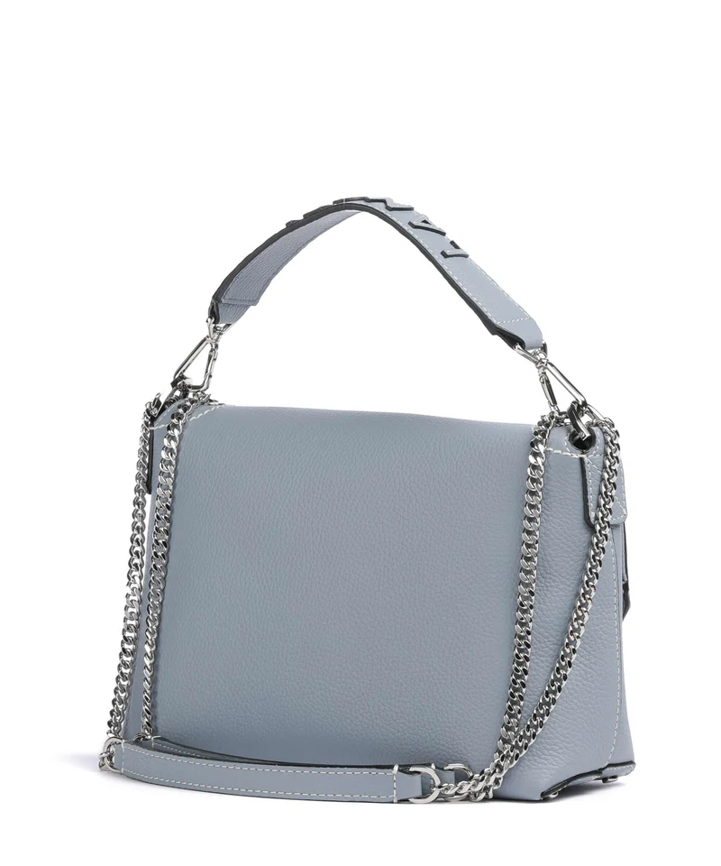 Lancel Ninon M Schultertasche blue foam