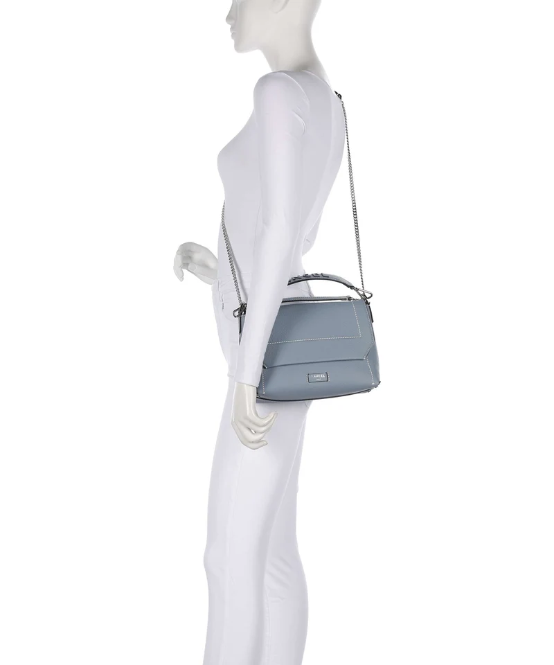 Lancel Ninon M Schultertasche blue foam