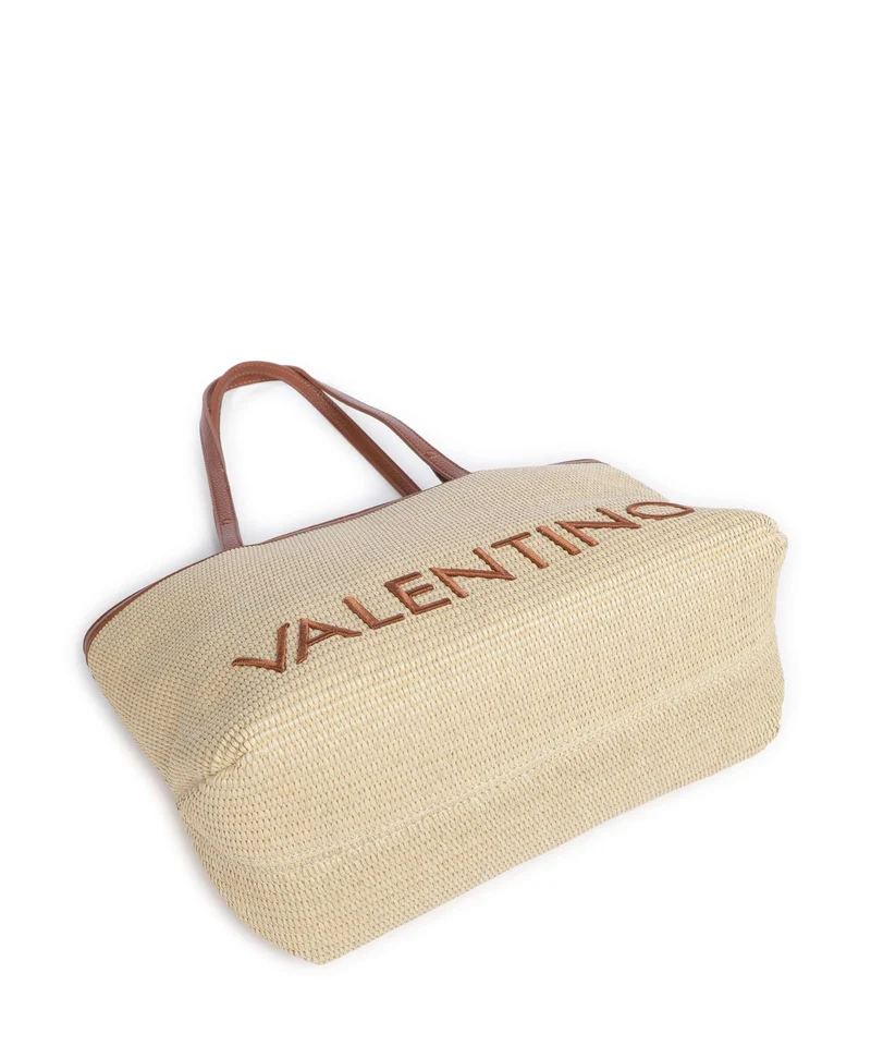 Valentino Bags Maiam Shopper naturale/cuoio