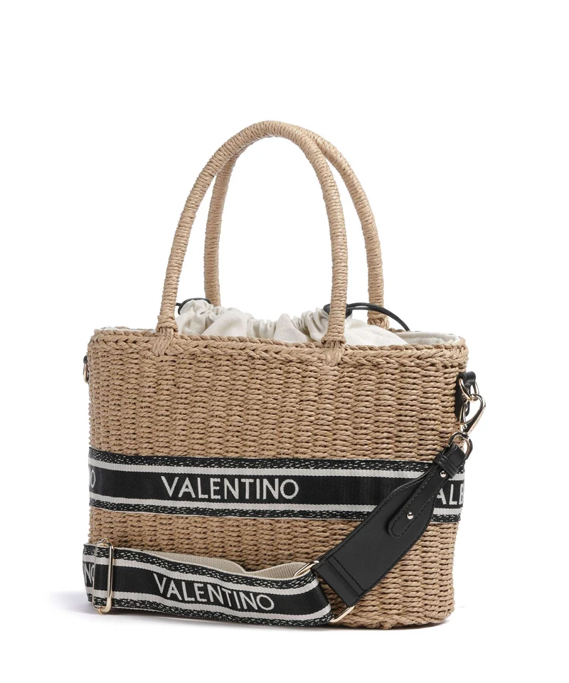 Valentino Bags Boho Handtasche naturale/nero