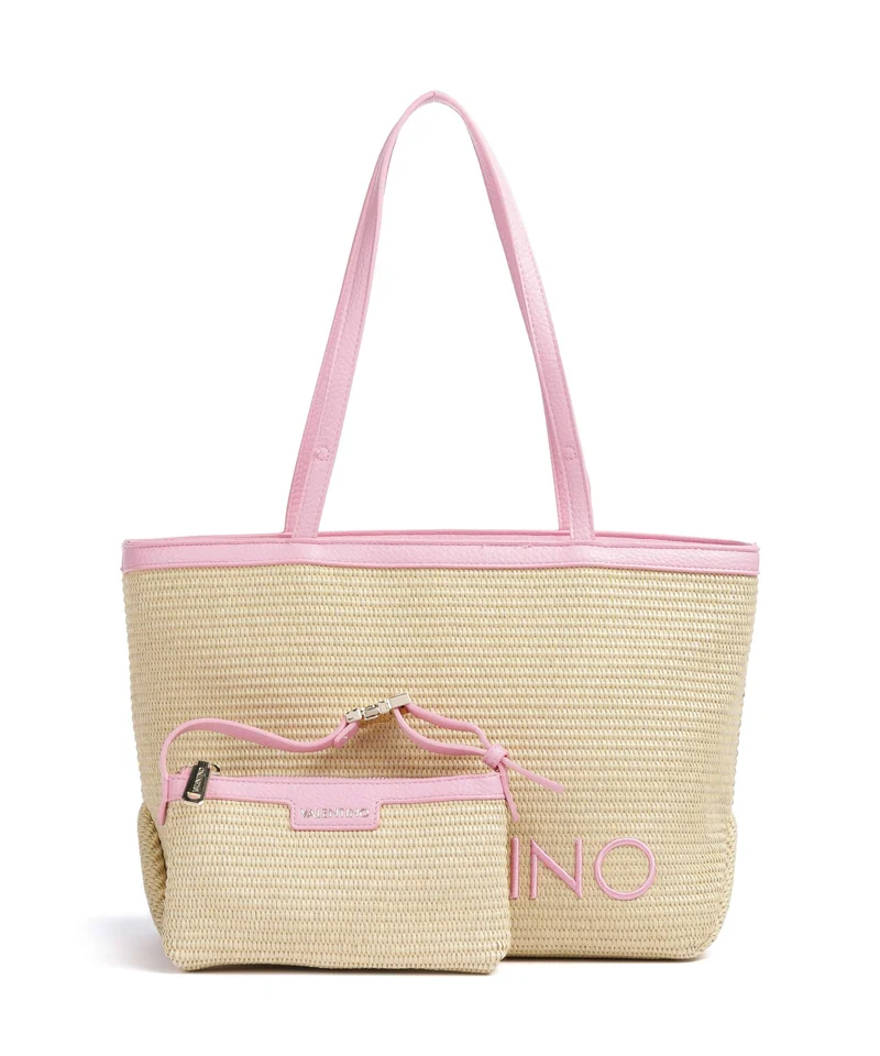 Valentino Bags Maiam Shopper naturale/rosa