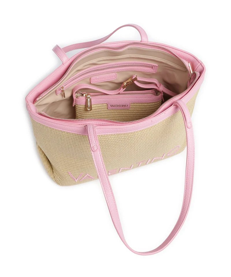Valentino Bags Maiam Shopper naturale/rosa