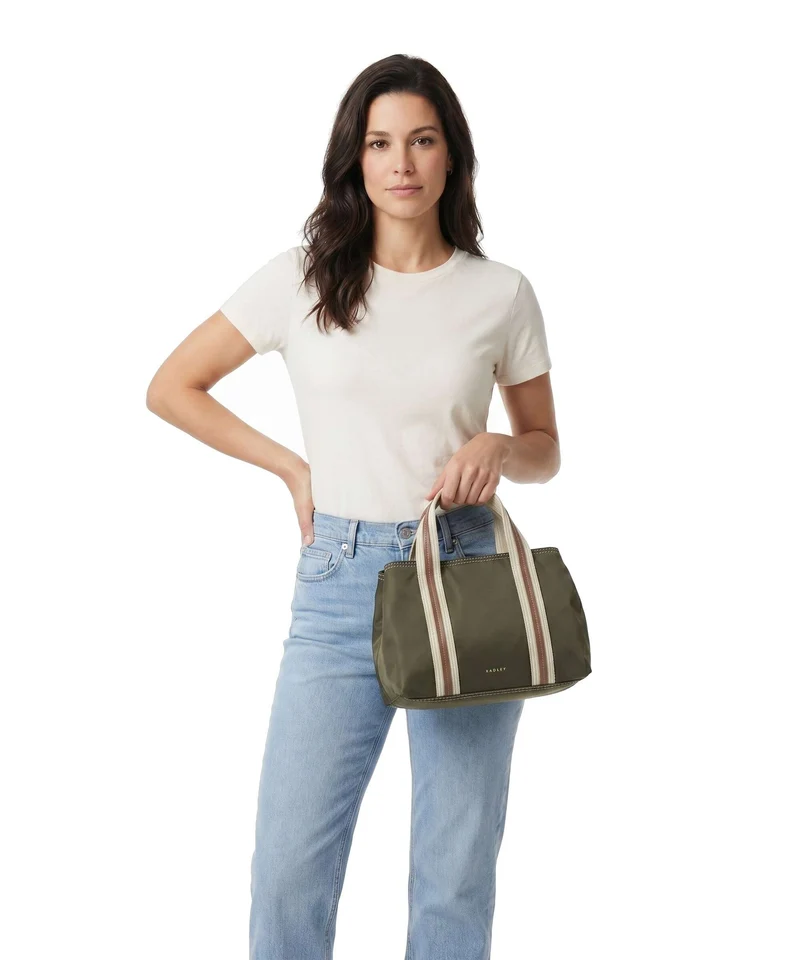 Radley London Halley Row Handtasche olive