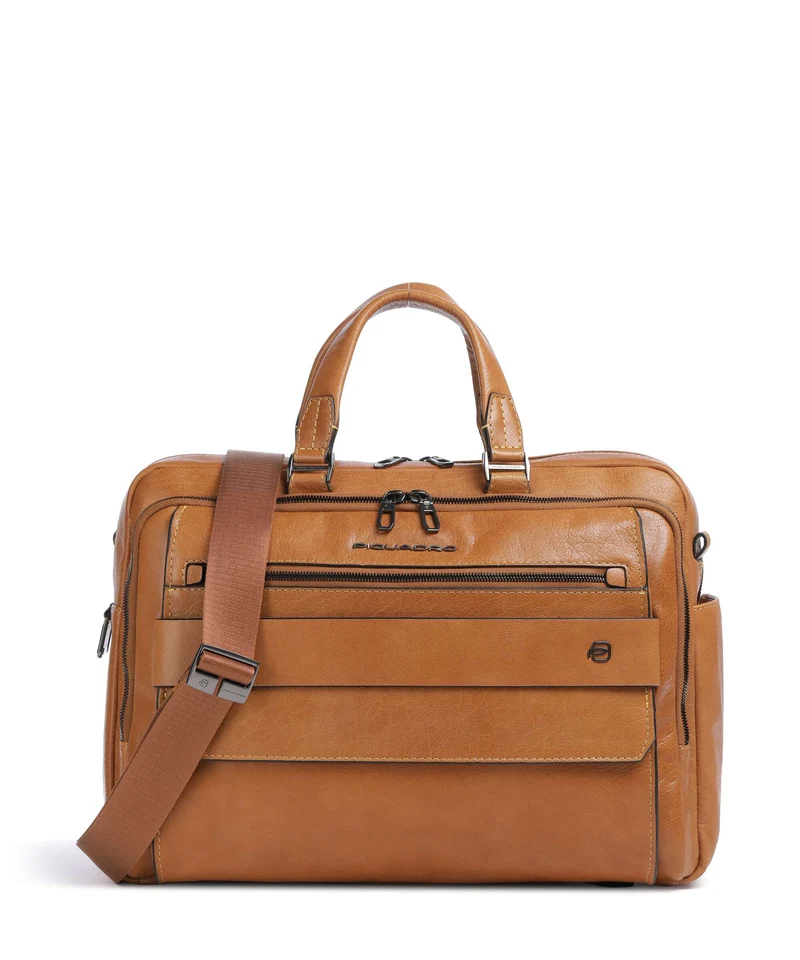Piquadro Solm Aktentasche beige