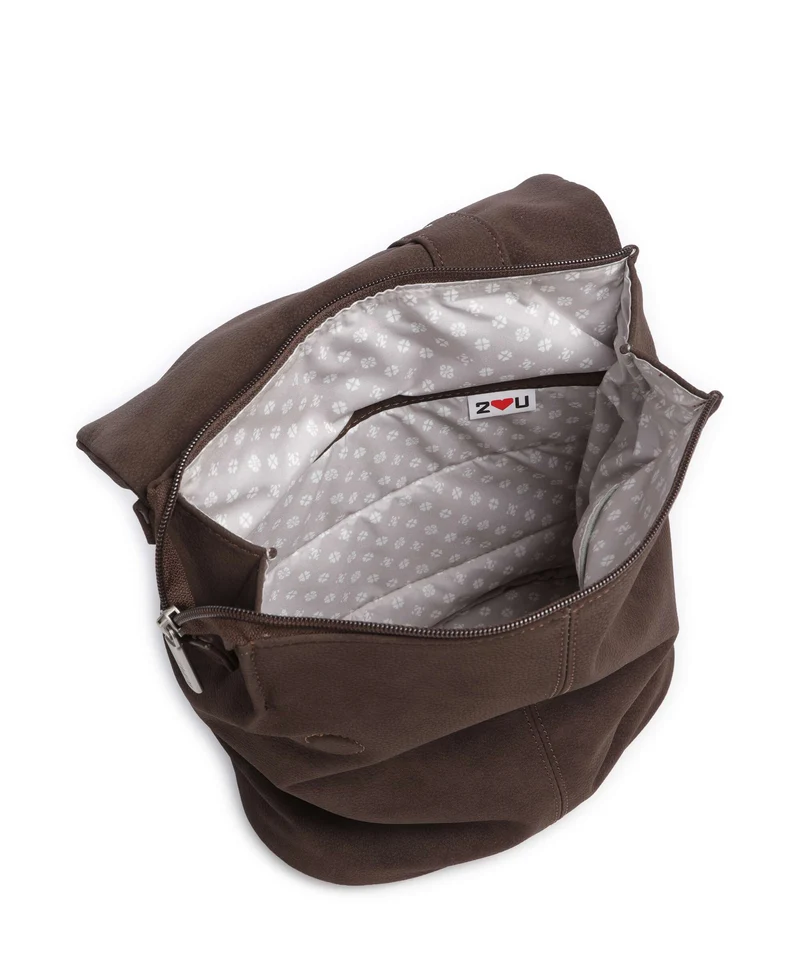 Zwei Mademoiselle.M MR8 Rucksack nubuk/espresso