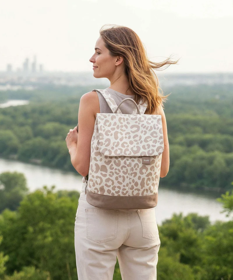 Zwei Olli OR13 Rucksack leo/cotton