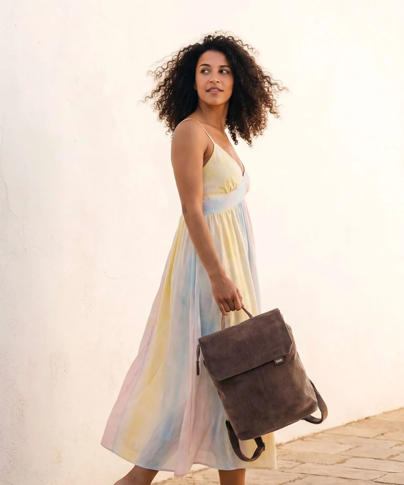 Zwei Mademoiselle.M MR13 Rucksack cord/wood