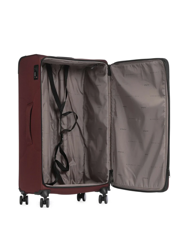 Stratic Bendigo Light+ 4-Rollen Trolley redwine