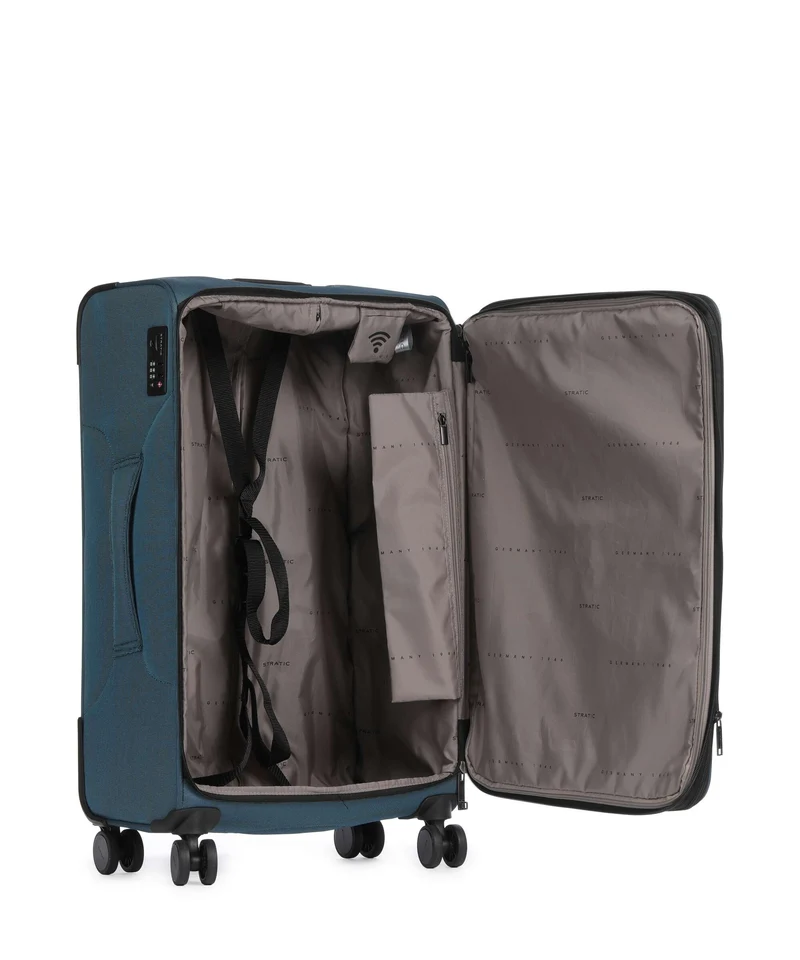 Stratic Bendigo Light+ 4-Rollen Trolley petrol